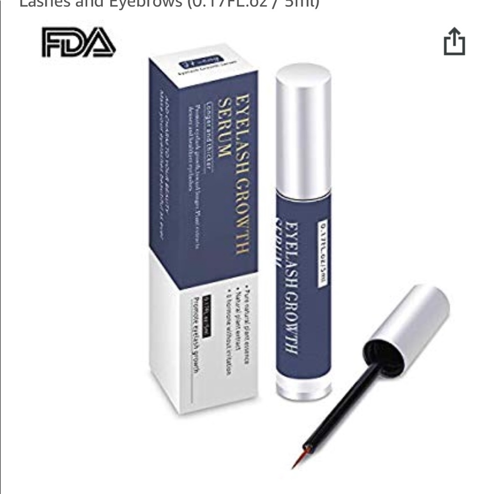 Eyelash growth serum